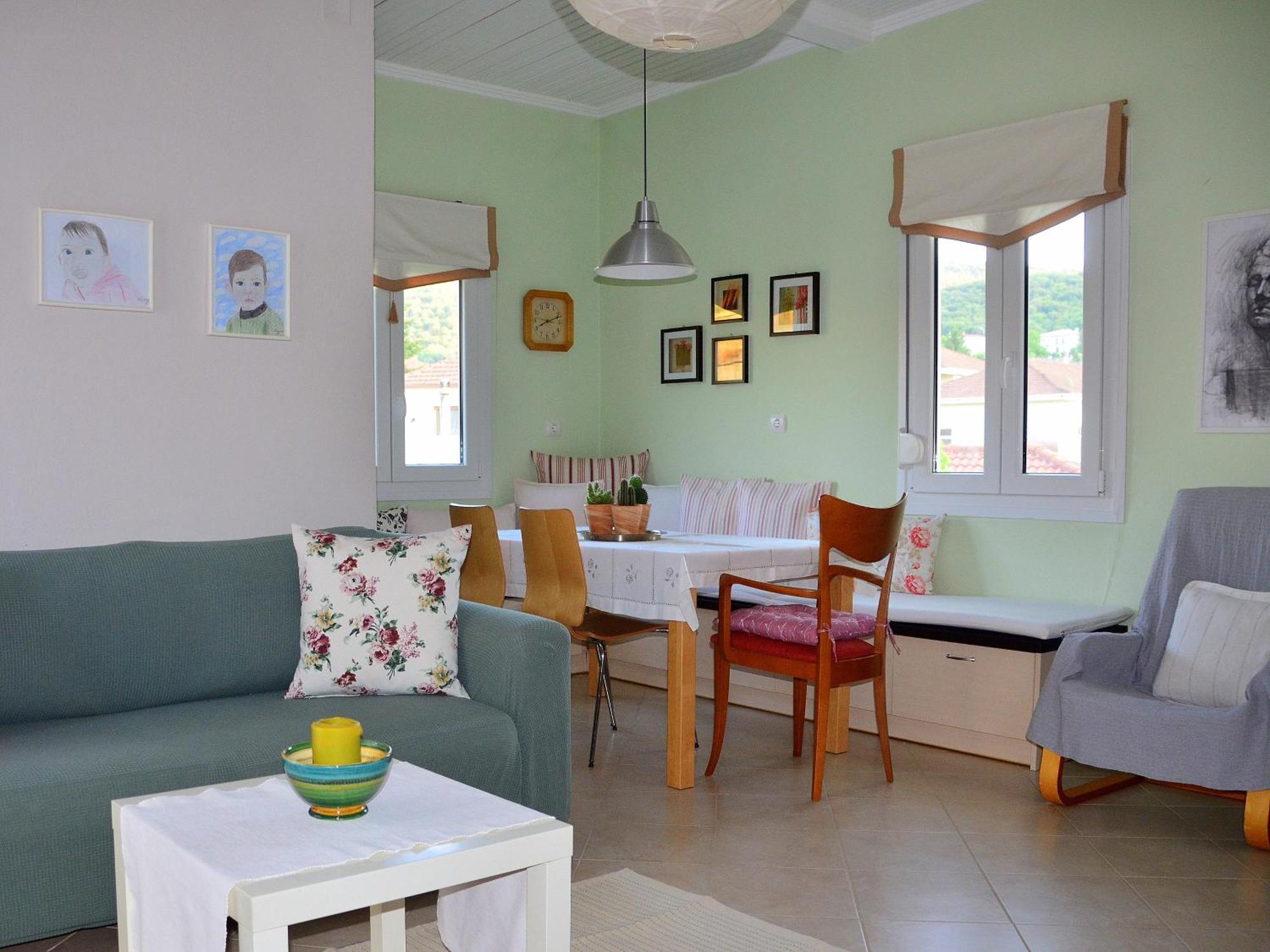 Family And Relaxing House In A Village Apartment